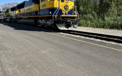 Squid Acres Kennel and Alaska Railroad Dome Car