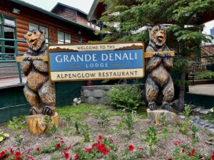 Grande Denali Lodge sign