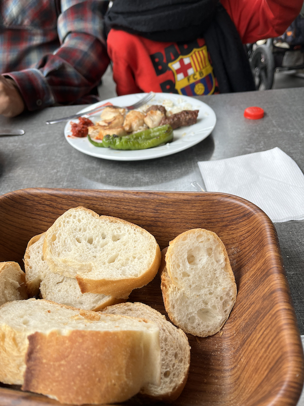 Lunch on May 2, 2024 in Istanbul, Turkey