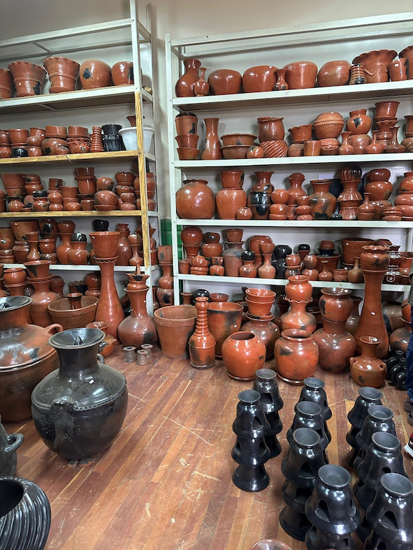 Pottery gift shop in Addis Ababa, Ethiopia