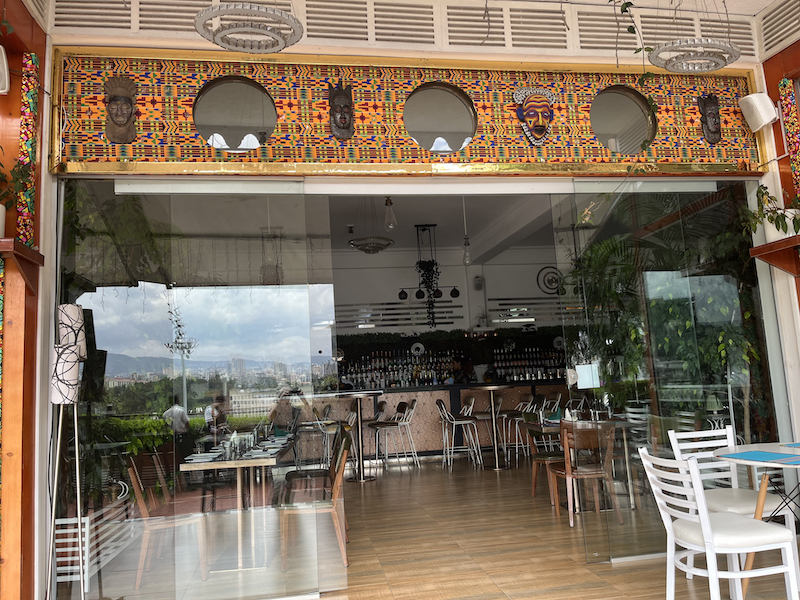 Restaurant in Addis Ababa, Ethiopia