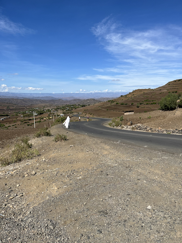 Highway on the way to Asheton Village, Ethiopia